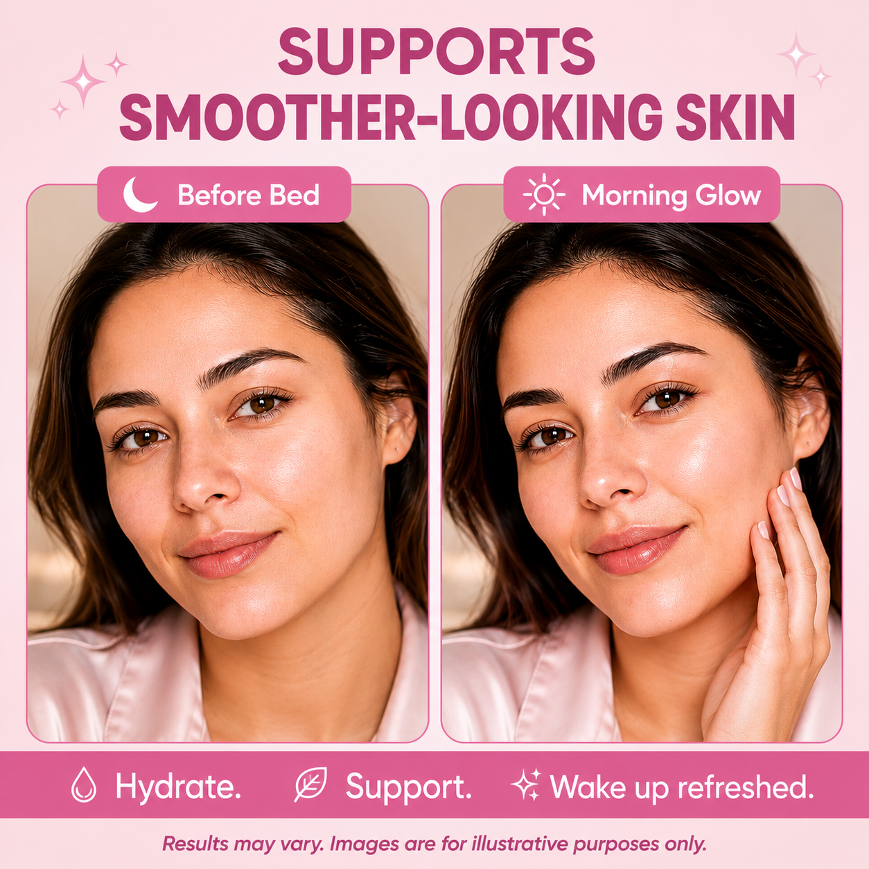 ZZSLEEP Forehead Relax Patches | Overnight Forehead Tape for Smoother-Looking Skin (30 Pairs)