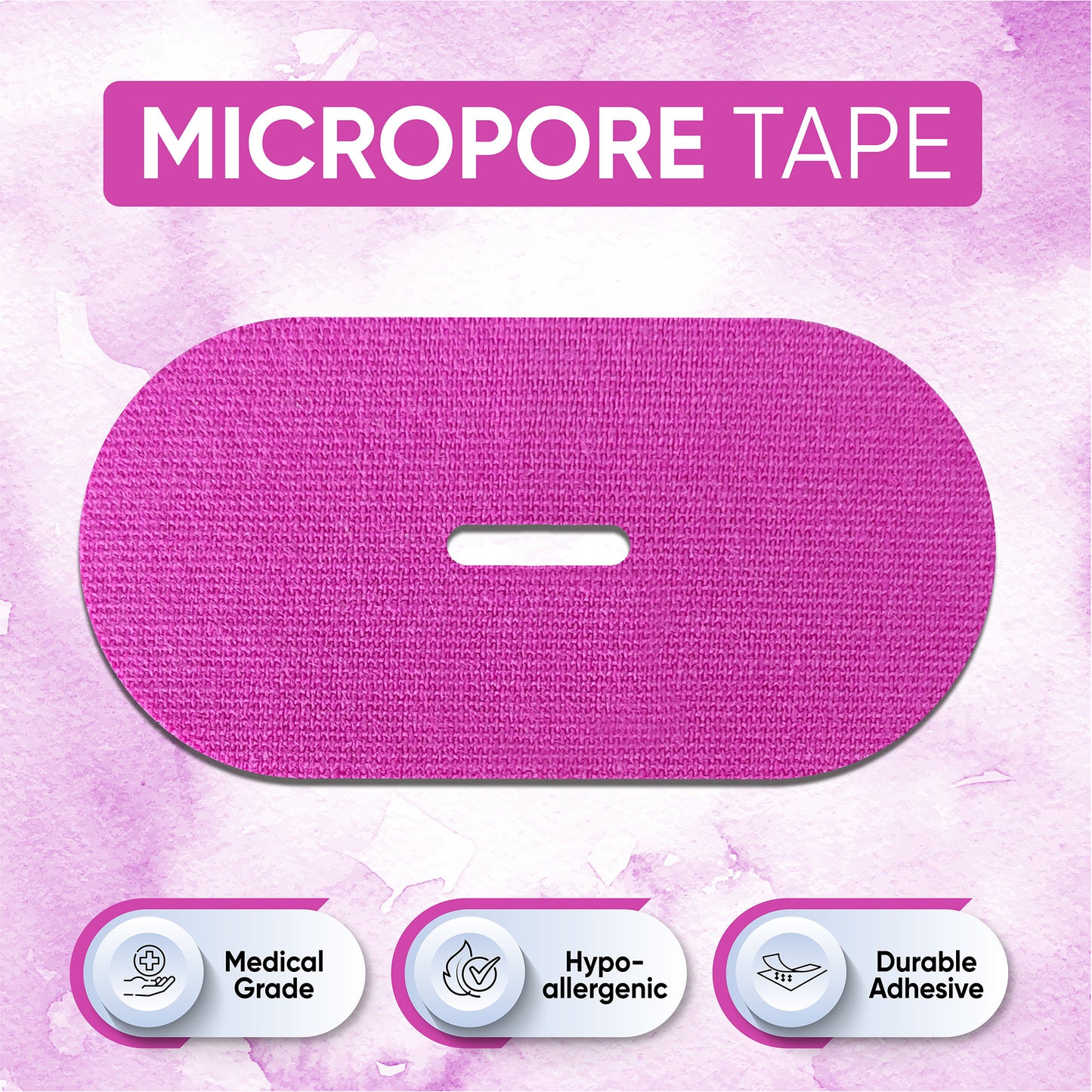 Pink ZZSLEEPTAPE - Breathable Mouth Tape for Rest & Recovery