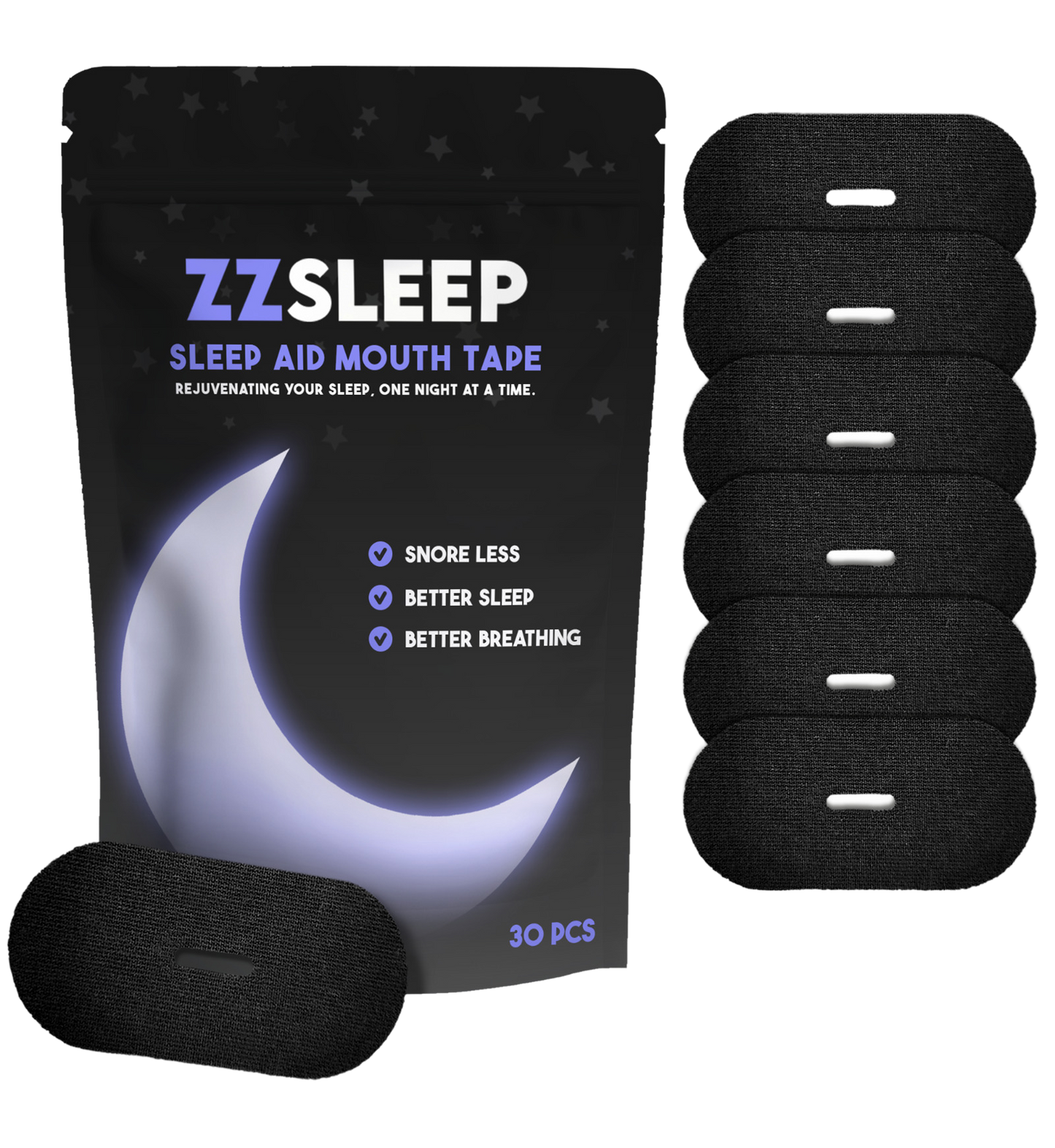 ZZSLEEP - Breathable Mouth Tape for Rest & Recovery