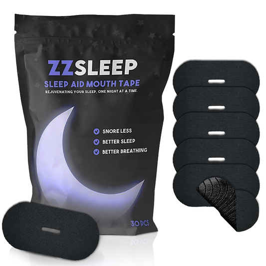 ZZSLEEP black tape – nasal breathing strips for snore relief