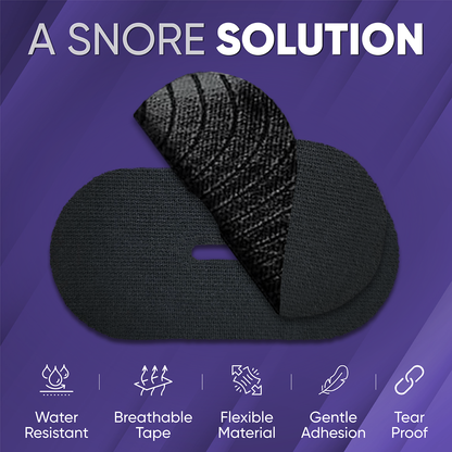 ZZSLEEPTAPE - Breathable Mouth Tape for Rest & Recovery. Prevents Snoring and Improves Nasal Oxygen Intake